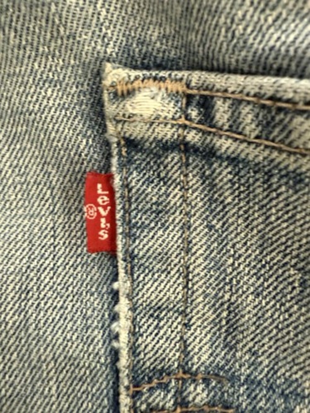 Levis 501 upcycled Custom Plaid Patchwork Denim Jeans 33x31 Grunge Y2K 90s - Picture 10 of 12